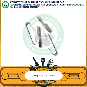 Miếng thép lò xo 0.5mm