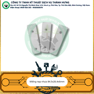 Miếng nẹp nhựa 84.5x26.4x6mm